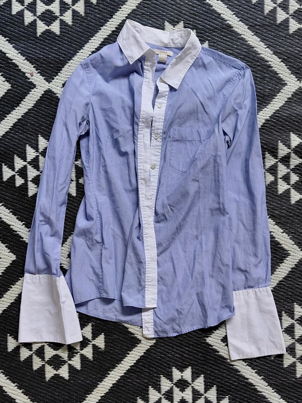 J. CREW l women's business blouse l dress shirt